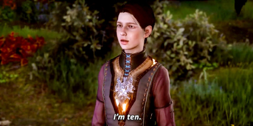 incorrectdragonage:Kieran: You’re weird.Inquisitor: You’re short.Kieran: I’m 10.