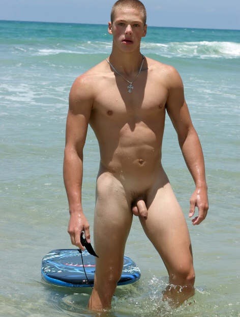 All nude male beach bodies