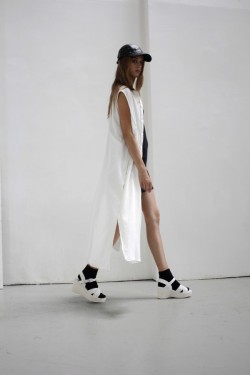 crystallised-teardrops:  Long White Shirt Dresses Saviojon Boxy Shirt Dress Acne Studios Seattle Silk-Chiffon Shirt Dress  Karen Dress By Hansen &amp; Gretel White Platform Sandals Moment Platform Sandals Tony Bianco Jenner White Tony Bianco Bonn 