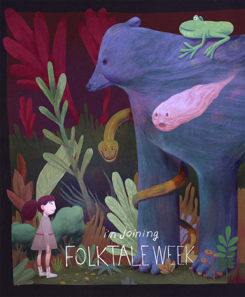 I’m joining #folktaleweek2018 ! 12-16 Nov interested in joining? Its a great chance to draw so