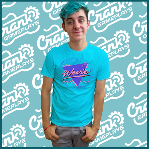 crankgameplays: Limited edition Wowie shirts are now on sale! Only available till July 31st! 