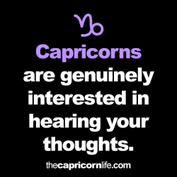 thecapricornlife:  Capricorn Facts And Insights… // The Capricorn Life