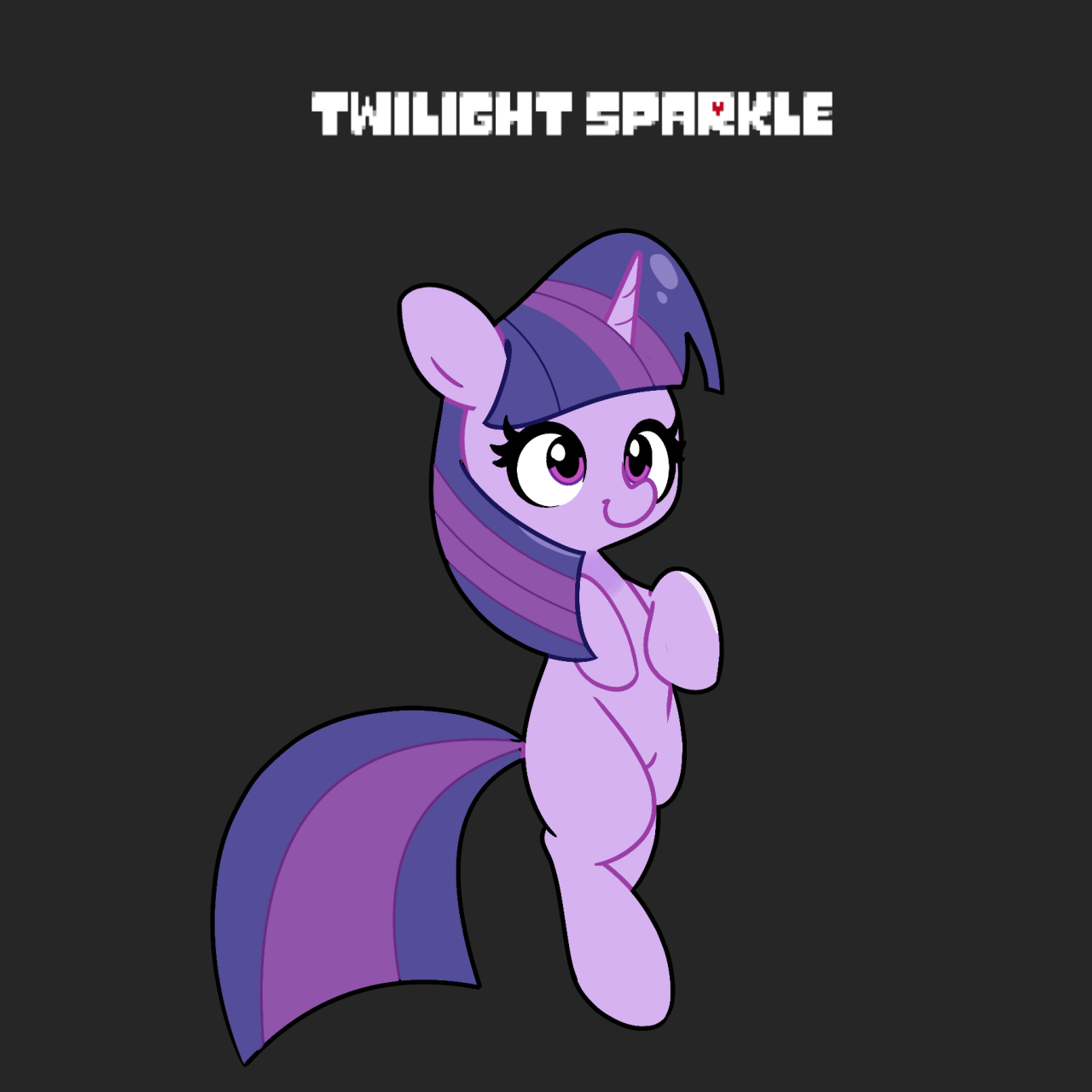 ponidoodles:The star shall be filly Twilight Sparkle!!Cutie purplesmart &lt;3