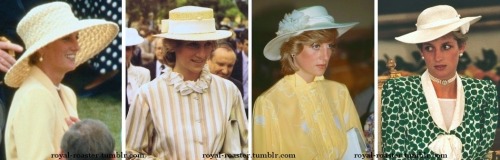 Diana, Princess of Wales - hats (1/5)