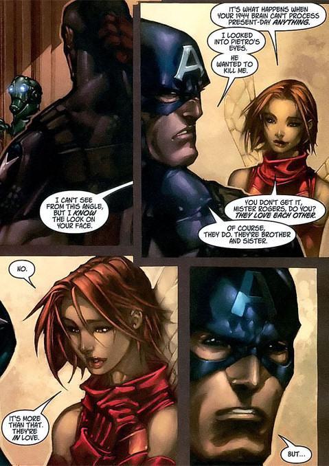 into-the-cest: Just a reminder, not only is there an official Marvel universe where Wanda and Pietro