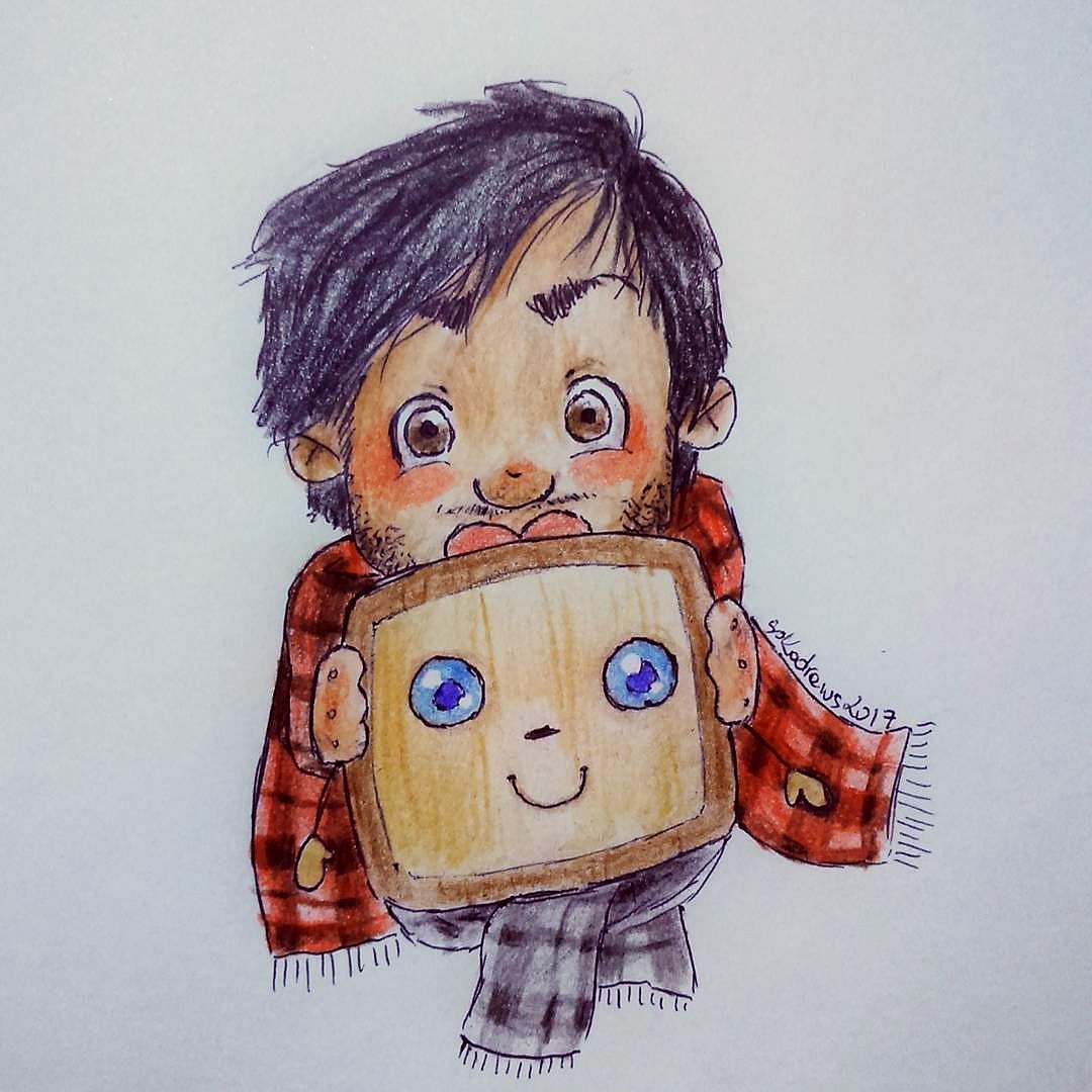 tardis-on-enterprise:  lovin the black hair@markiplier  CUTE