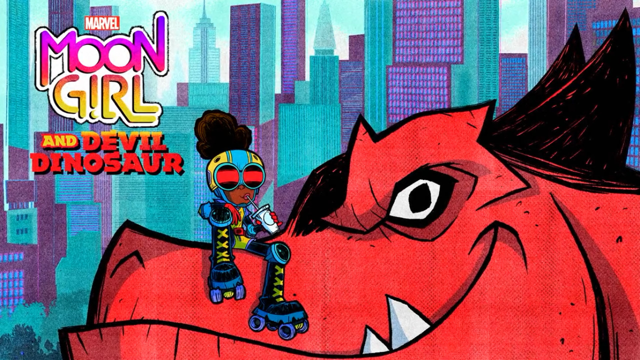 Tomorrow news about the next line Moon Girl Magic Also probably some finished stuff with these guys Flying Bark ProductionsThey animate Rise Of The Teenage Ninja Mutant Turtles and Monkie Kid and every action scene looks cool on those shows  Probably nothing important or is it...?   🦖  🌙   ✨   🌕 #Moon Girl And Devil Dinosaur  #Moon Girl & Devil Dinosaur #Laurence Fishburne#Helen Sugland#Jack Kirby#Brandon Wu#Disney Channel #Flying Bark Productions  #Rise Of The TMNT  #Rise Of The Teenage Mutant Ninja Turtles #Monkie Kid