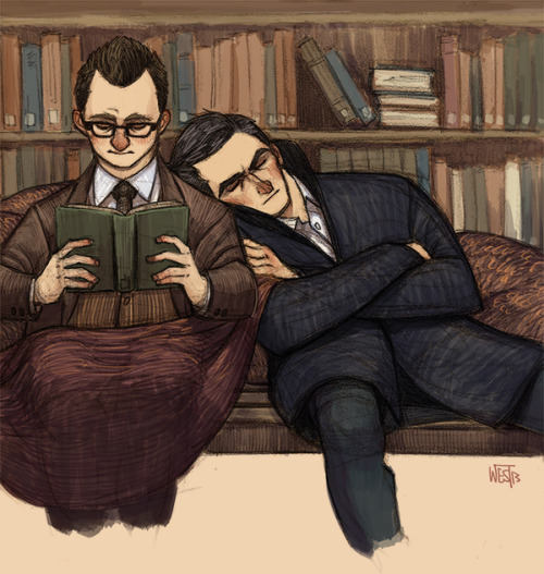 Person of Interest doodle.It would be a nice idea for Finch to invest in a bench and some cushions b