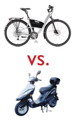 E-Bike Blog | Electric Bicycle News Francisco — Electric Bikes versus Moped or Vespa