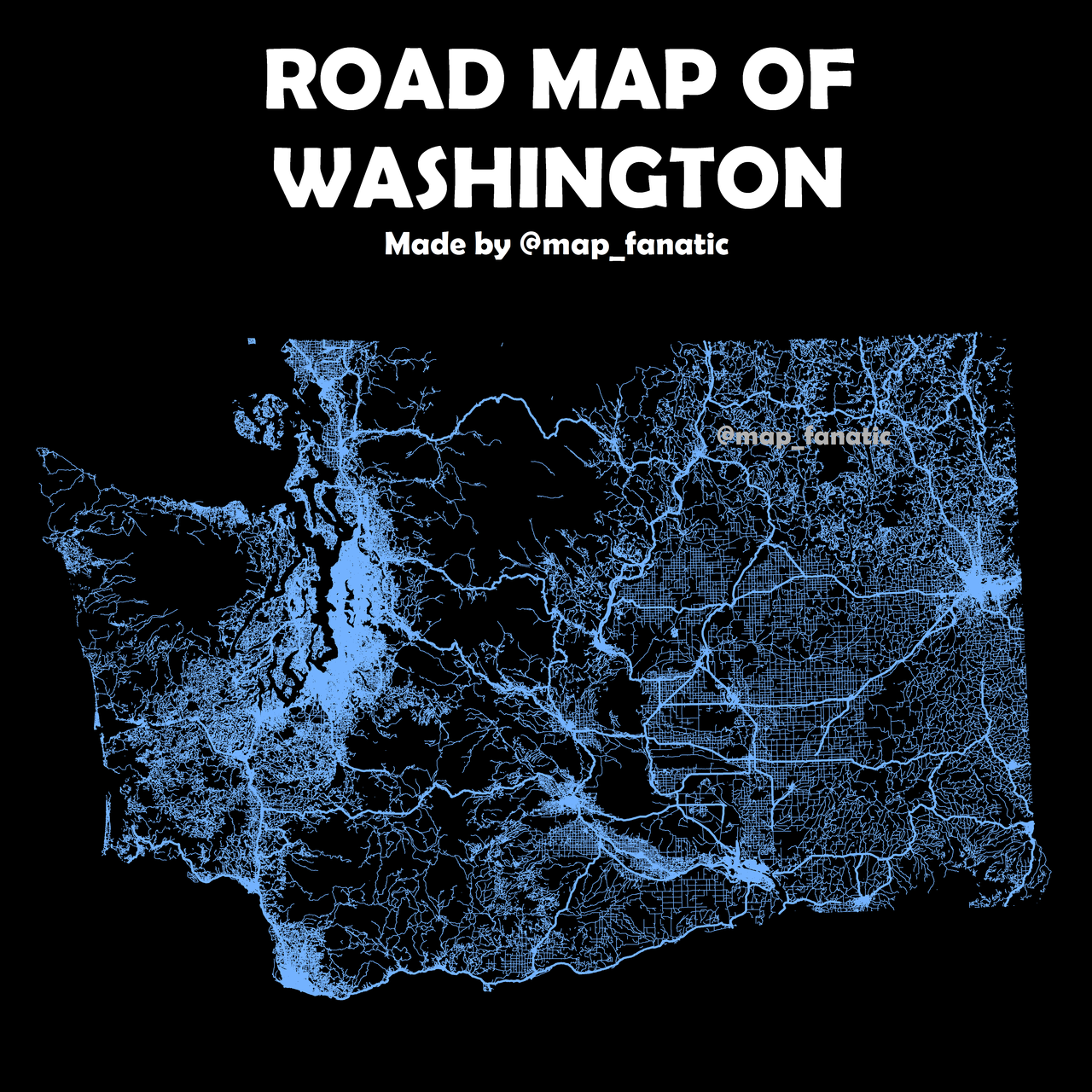 Road Map Of Washington Maps On The Web Tumblr Pu7kdl2wZi1rasnq9o1 1280