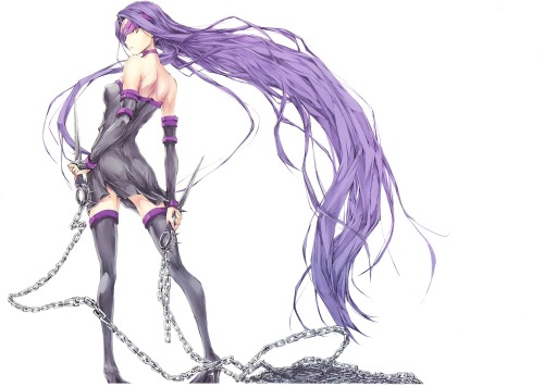 dress fate/stay night fixed heels kizuki aruchu rider thighhighs udon-ya weapon | #300586 | yande.re