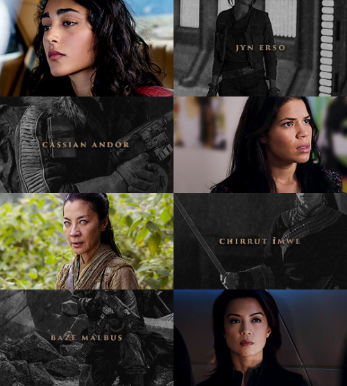 tehnakki: ekjohnston: slaymonsters: rogue one starring the female cast we deserve jyn erso / golshif