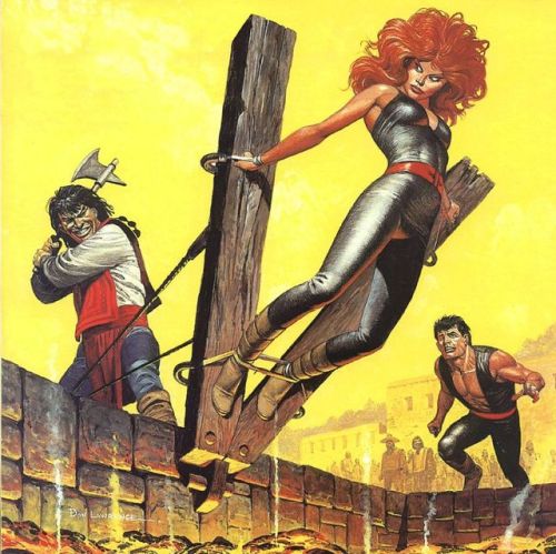 weirdlandtv:Images from Dutch comic, Storm. My grandparents had crates of old comics magazines, whic