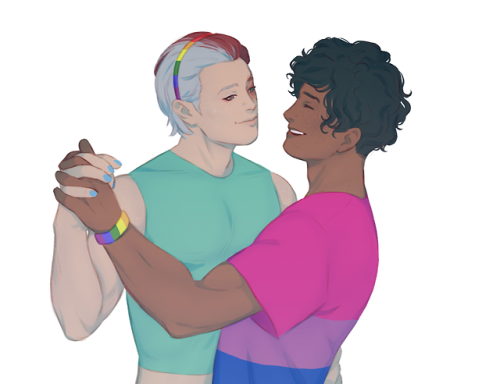 snakes-and-kunais:Happy Pride Month!SIXHSIDBDKCJ OH MY GOD I LOVE THIS SO MUCH