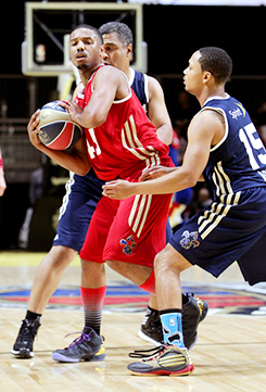 theofficialbadboyzclub:  Michael B. Jordan participates in the NBA All-Star Celebrity