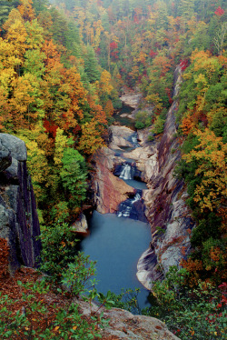 bluepueblo:  Autumn, Tallulah Gorge, Georgia