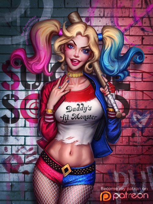 Harley Quinn by AyyaSap 
