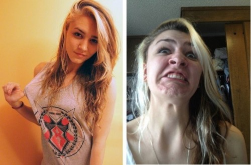 eisuverse:  noodlelifts:  ask-gallows-callibrator:  beben-eleben:  Pretty Girls Making Ugly Faces  WHAT EVEN ARE THESE GIRLS  THE FIRST AJD LAST MAKE ME WANNA DATE THEM  The 4th one does an amazing Weird Al impression! 