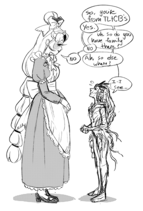 And some other Geirsh tidbits. When she’s not out on assignments she’s a house keeper/maid