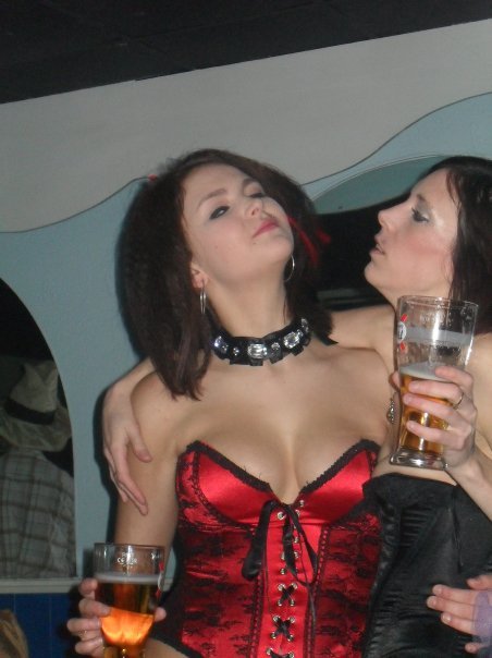 slutwatchuk: fancydresssluts:    I can’t believe she went all night without those puppies escaping a