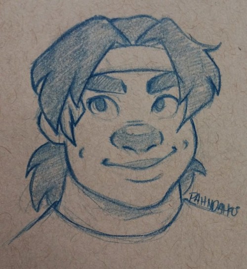 pahndahart: Hunk with dimples tho