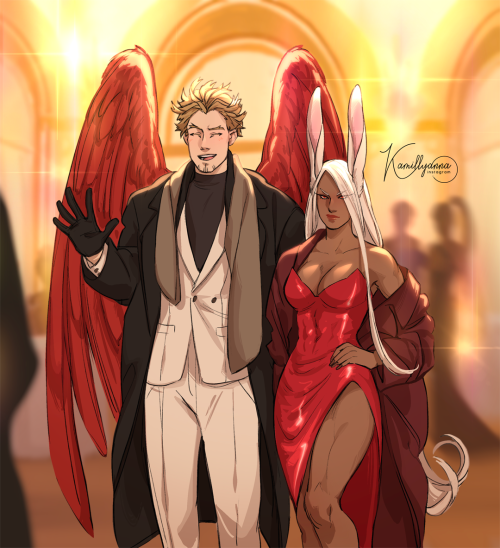 Black tie event Hawks &amp; Miruko !! Do NOT repost without permission / use / copy / trace / et
