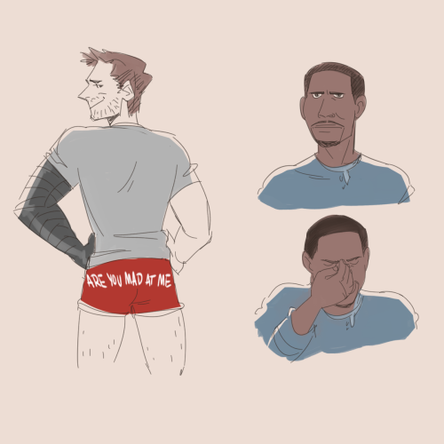 thesunwillart:  miscellaneous :))shorts from here and last comic redraw from this: