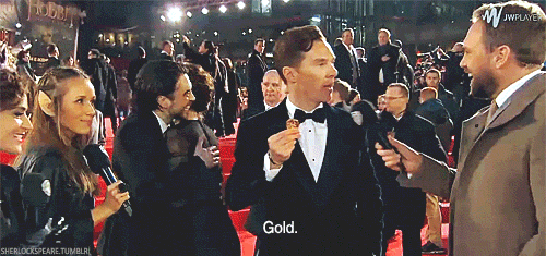 sherlockspeare:But Benedict, every little thing you do is magic. (X)