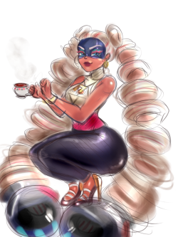 curlysartworld: A Twintelle doodle :3 