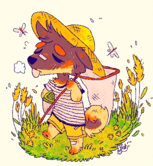 leafie-draws: Hot hot hot !☀️