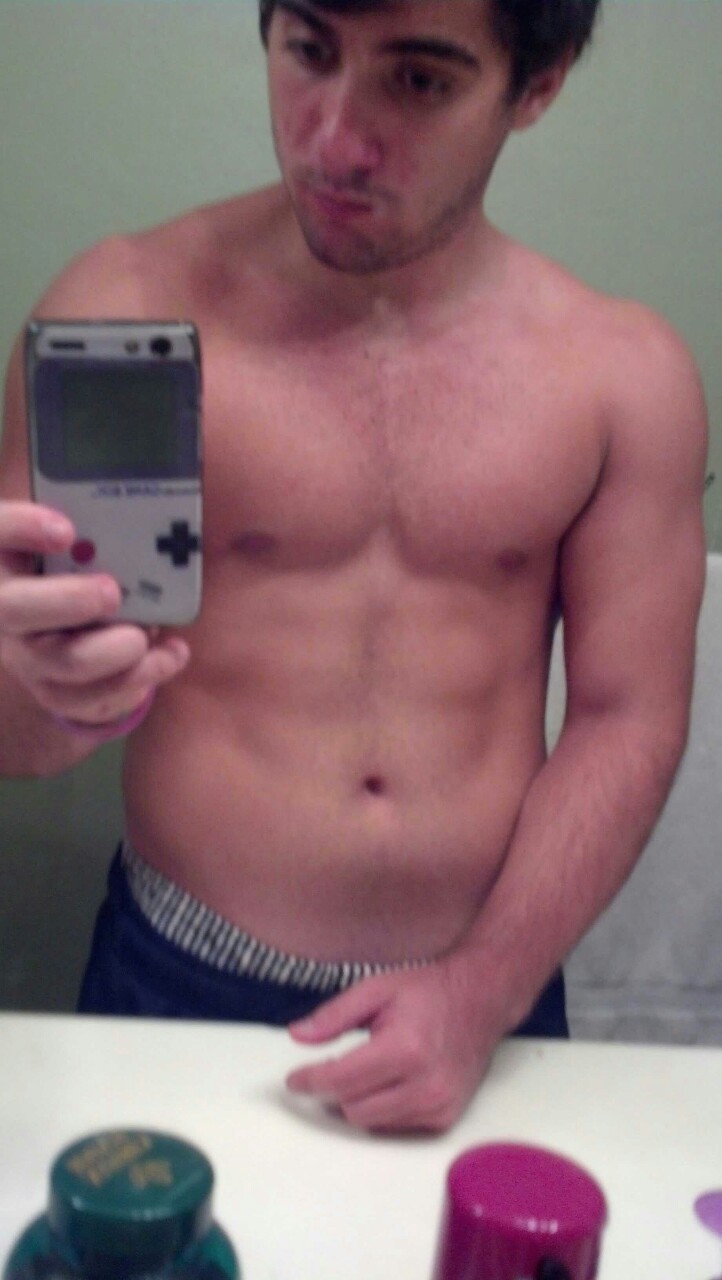 theshirtlesslifter:  My chest takes so much to grow but I can definitely see the