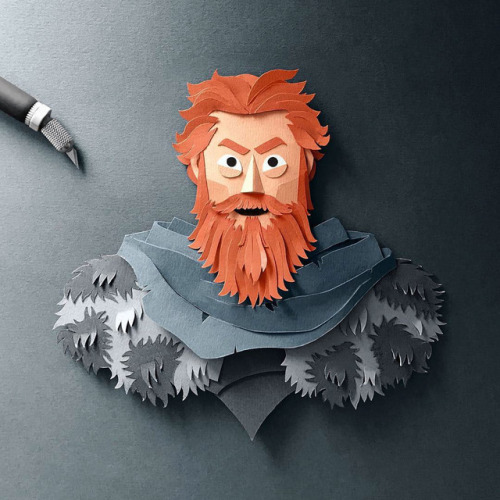 pixalry: Game of Thrones Papercuts - Created adult photos