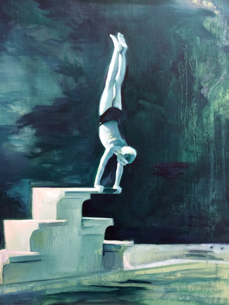 balcombe:Oil on panel