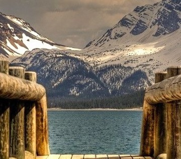 Bow Lake, Alberta, Canada
