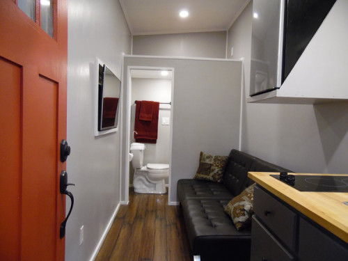teenytinyhomes:Upper Valley Tiny house design. This one is 6 x 14 and costs about 10k. Thier website