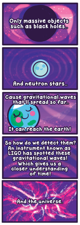 cosmicfunnies: Bonus comic! Yahoo! Einstein was right again! :D We now have our first detection of g