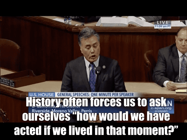 screaming-fan-girl: repmarktakano:  Today I spoke on the House floor to honor Fred