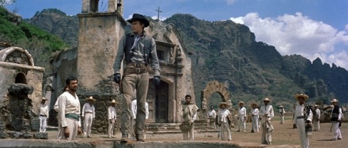 The Magnificent Seven(1960) Directed by John Sturges. Everyone knows the first notes of Elmer Bernst