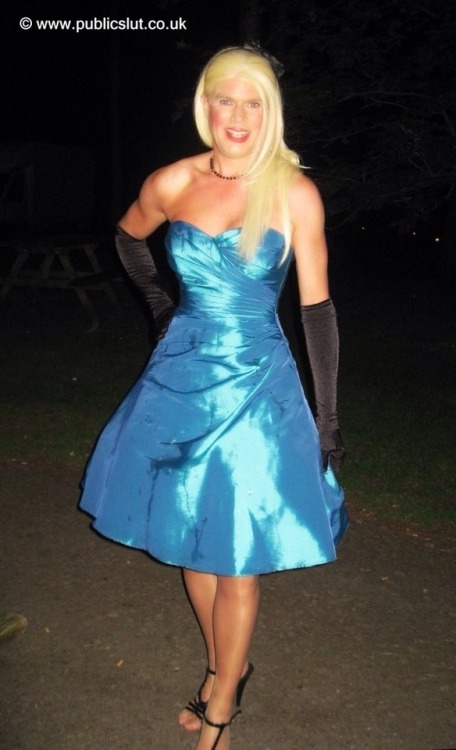 Honestly sissy, are you more interested in the dress or the cum stains on it?