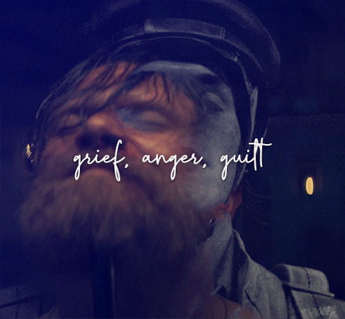 grief, anger, guilt