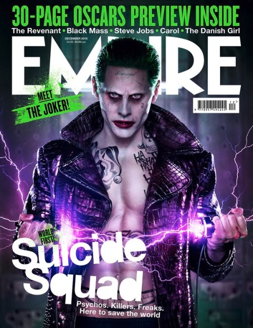 midtowncomics:    We’re starting to get a better look at the characters in the Suicide Squad movie. What do you think of Joker, Enchantress, Harley Quinn, and Deadshot’s designs? Love ‘em? Loathe ‘em? Feeling down the middle?    Sqwad