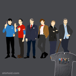 shirtoid:  The Doctors by Tom Trager is available