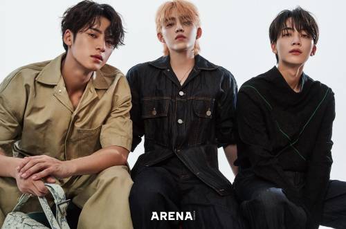  SEVENTEEN’s S.Coups, Jeonghan, And Mingyu for ARENA magazine