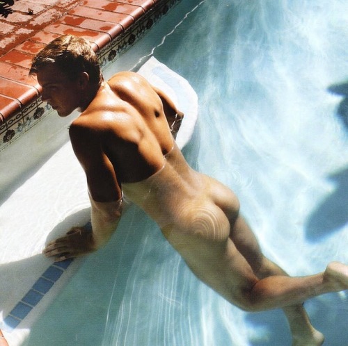 Hot guys and water.