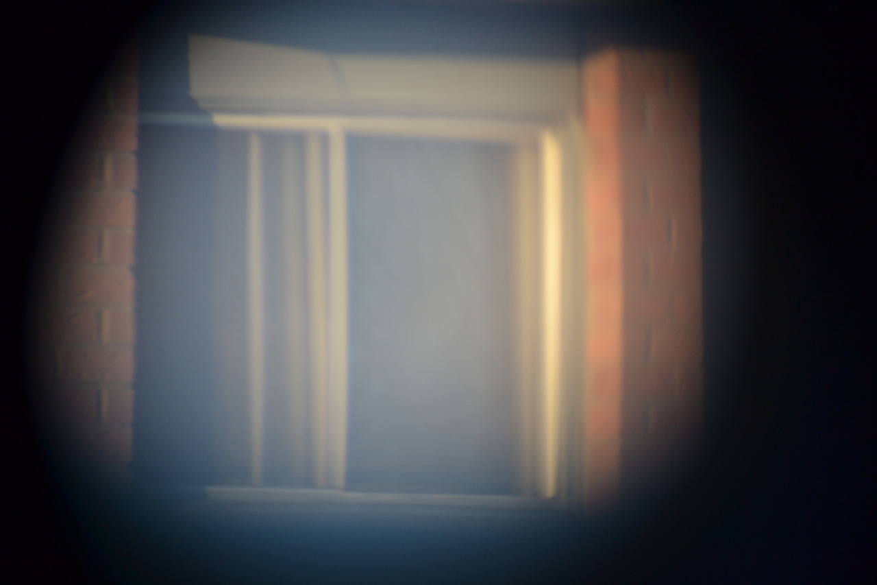 rileymcclimond:  “Peeping Tom” series. Experimental photos of houses created