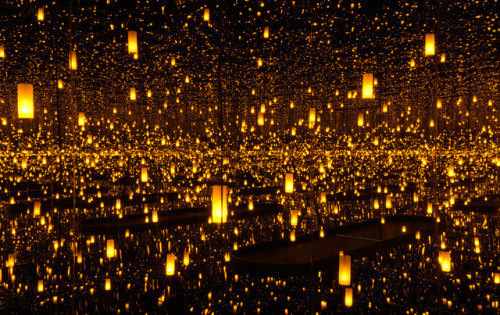 smithsonian: Yayoi Kusama’s installations are immersive, colorful, and sparkly. And for the first ti