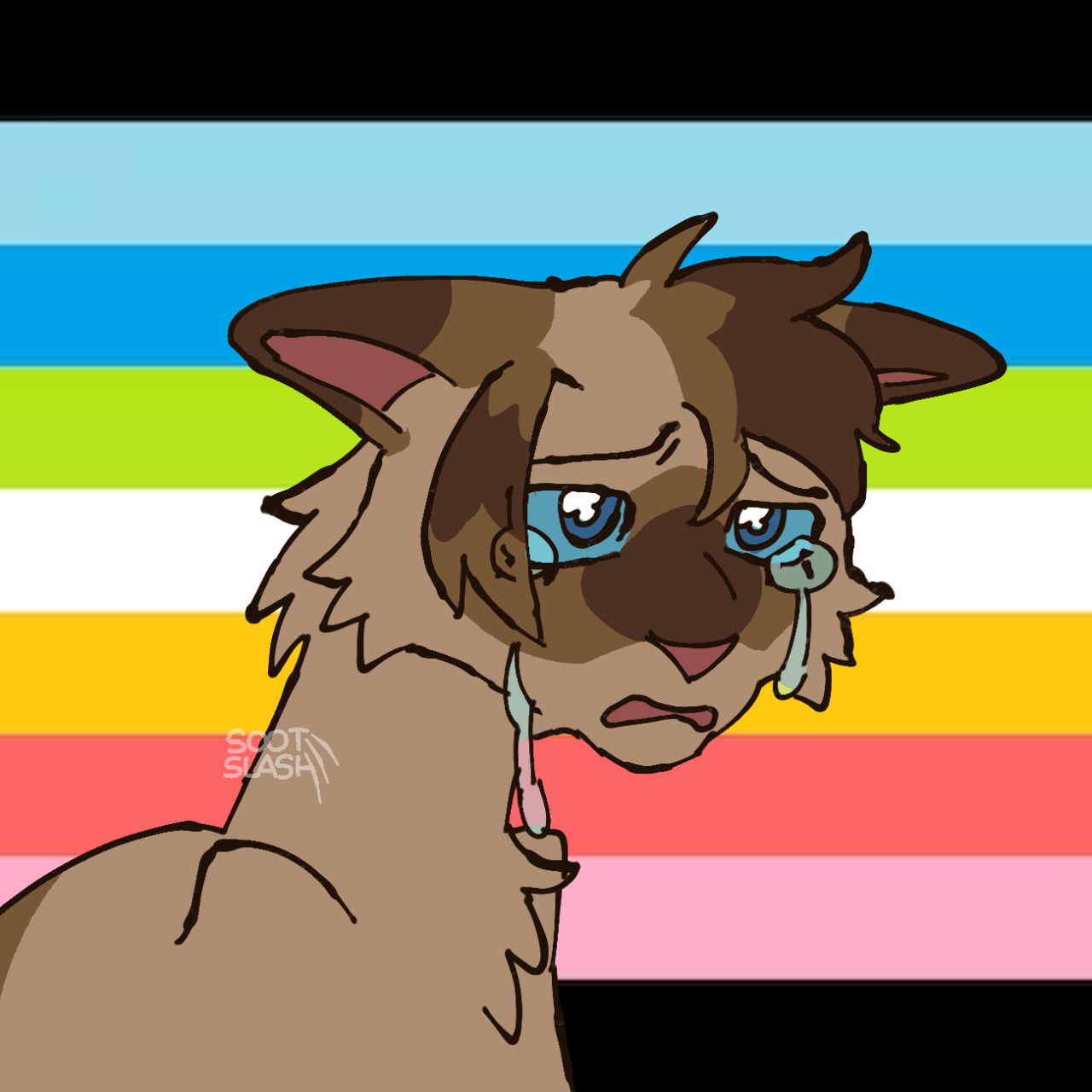 mantis/ark on X: i'm doing warrior cats pride icons on tumblr, this'll be  a thread of them all as i do them my tumblr is @ sootslash if you want to  request