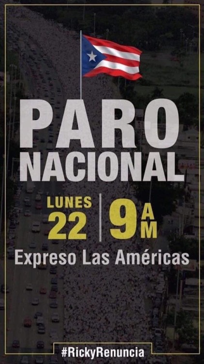 Puerto Rico to Go on a General Strike on MondaySeveral universities, businesses, and unions vowed to