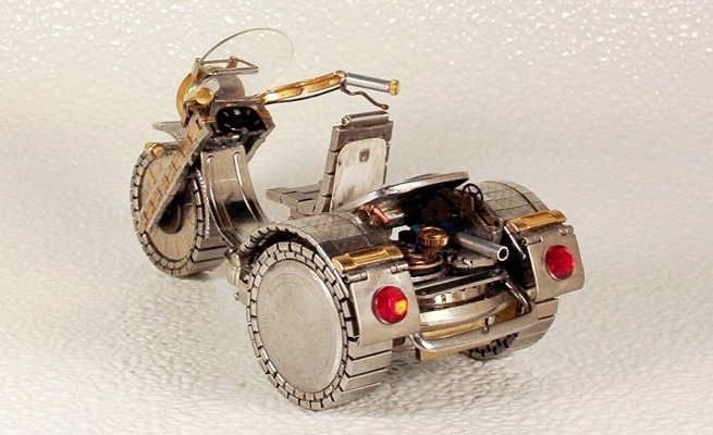 steam-on-steampunk:  motorcycle from watches dkart71~Steampunk Love •❀• by