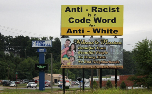 halalbarbie:  so racist = white? what kind of self drag ???? i got whiplash just witnessing this lmao the whites of harrison, arkansas are doing the mOST
